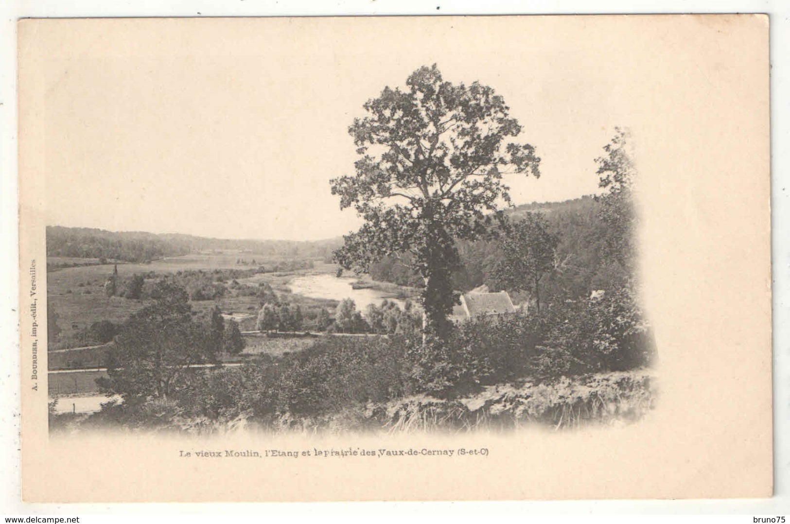 78 - Le Vieux Moulin, L'Etang Et La Prairie Des VAUX DE CERNAY - Vaux De Cernay