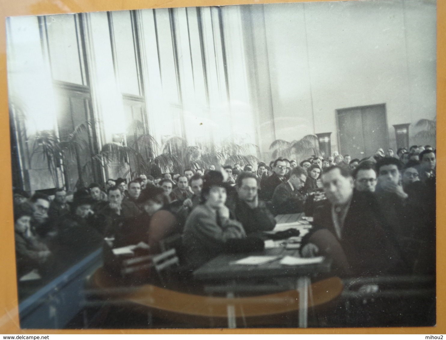 11 PHOTOS FRONT NATIONAL LIBERATION RESISTANCE GUERRE CONGRES MANIFESTATION 1945 (?) WW2 24 x 18 cm