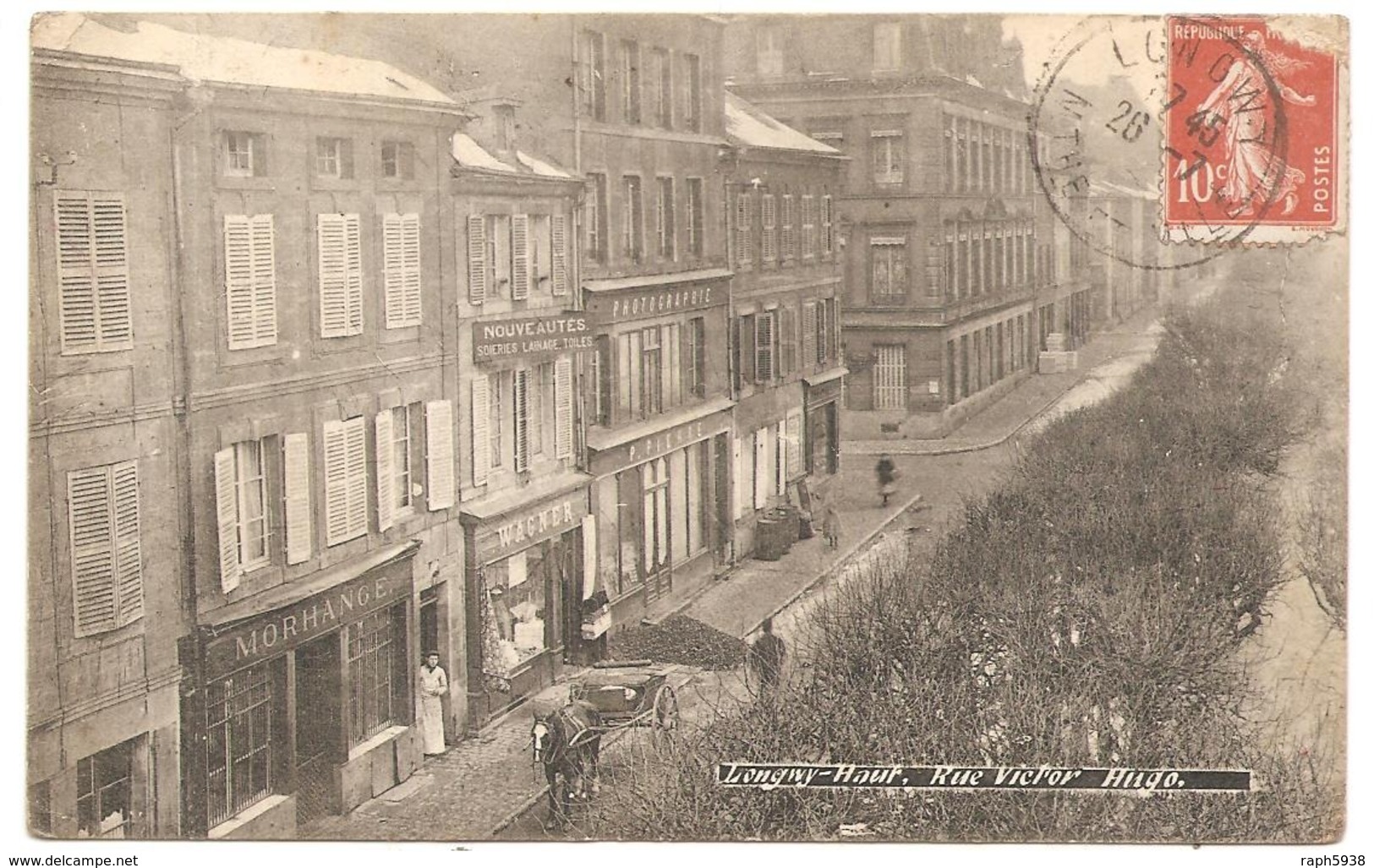 LONGWY-HAUT  ( Meurthe Et Moselle  )   RUE VICTOR HUGO - Longwy