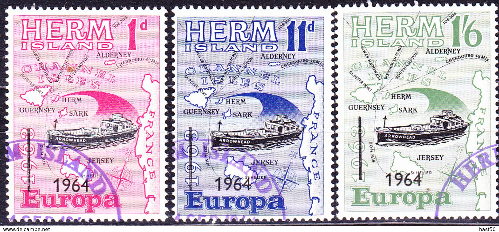 Herm Island - Europa (MiNr:) 1964 - Gest Used Obl - 1964