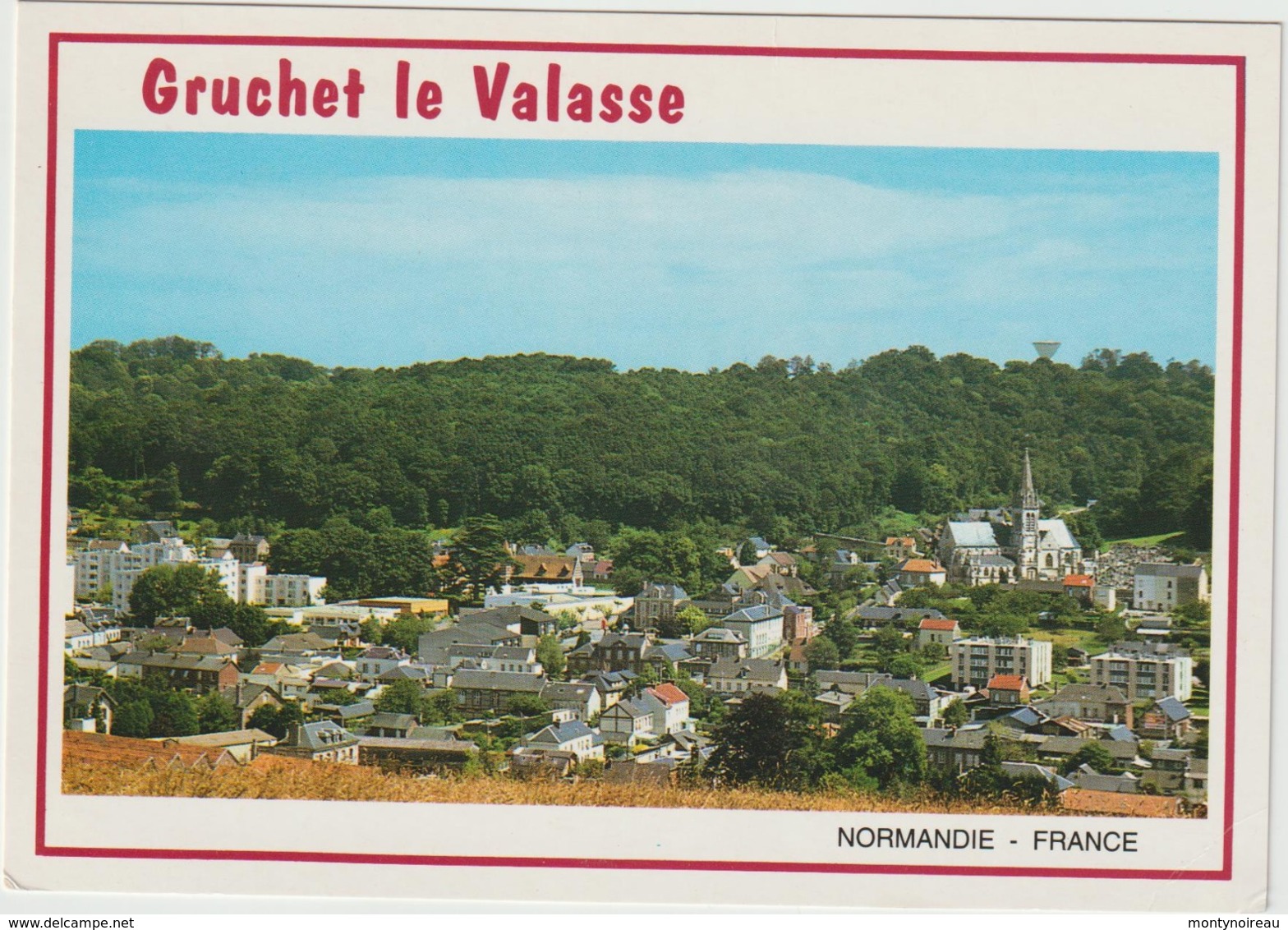 Seine  Maritime :  GRUCHET  Le  Valasse  : Vue - Autres & Non Classés