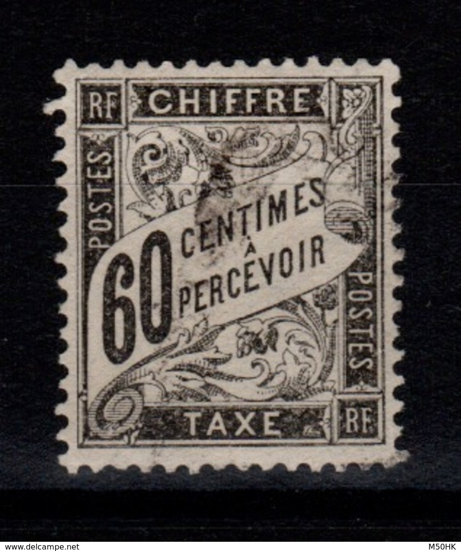 Taxe YV 21 Oblitéré Tres Bien Centré Cote 65+ Euros - 1859-1959 Oblitérés