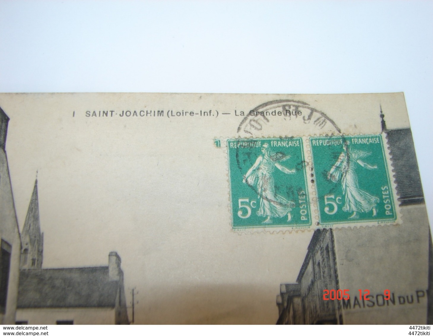 C.P.A.- Saint Joachim (44) - La Grande Rue - 1918 - SUP (AD91) - Saint-Joachim
