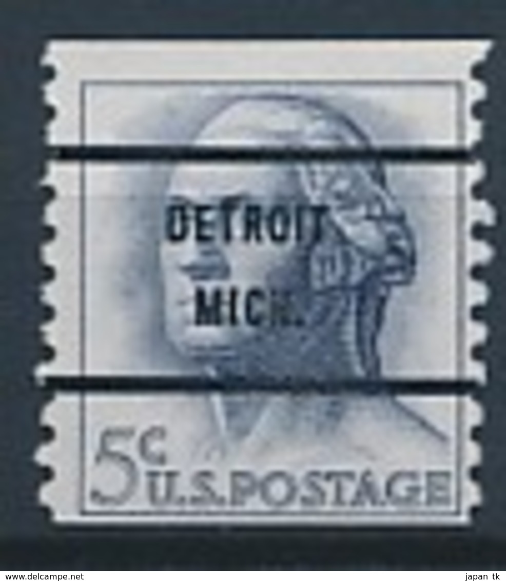 USA Precancel Vorausentwertung Preo -DETROIT MICH.- Siehe Scan - Prematasellado