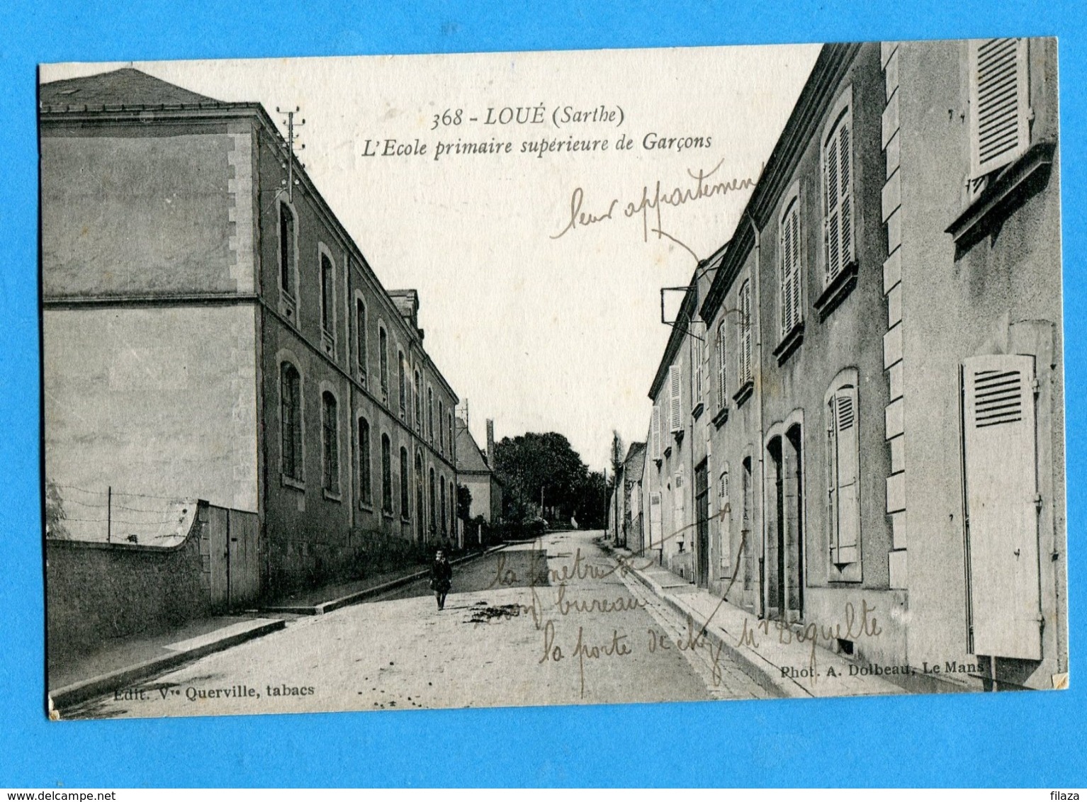 72 - Sarthe -  Loue -  L' Ecole Primaire Supérieure De Garçons  (0368) - Loue