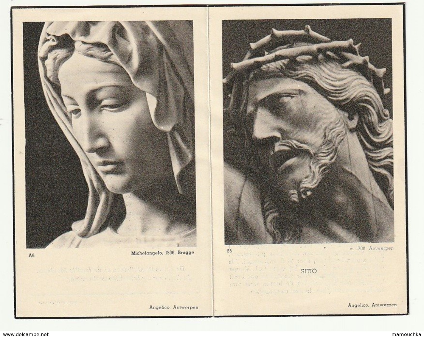 Doodsprentje Pater Pius (Florent) MEULEPAS Dominikaan Lier 1879 Tienen 1958 - Images Religieuses