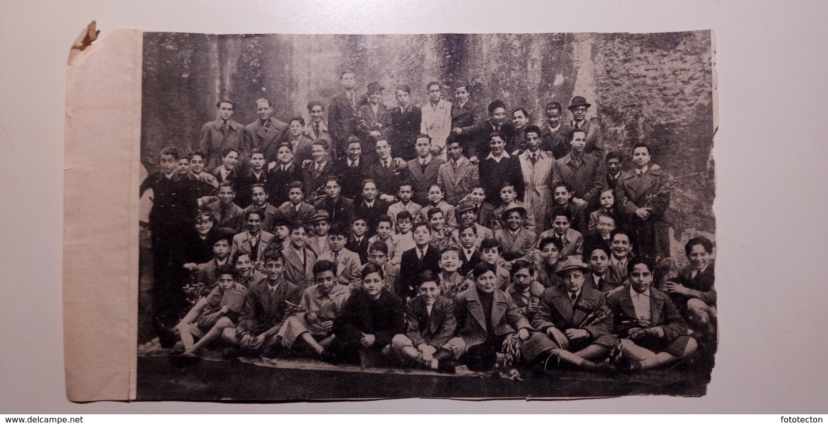 Collegio San Leone Magno - 1942 - Foto Di Gruppo, Adunanza - Ritaglio Di Rivista - Roma? - Non Classificati