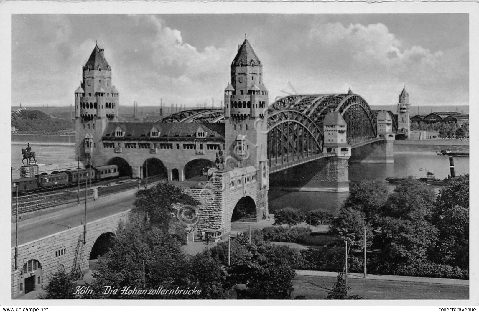 Cartolina Koln Die Hohenzollerbrucke - Non Classificati