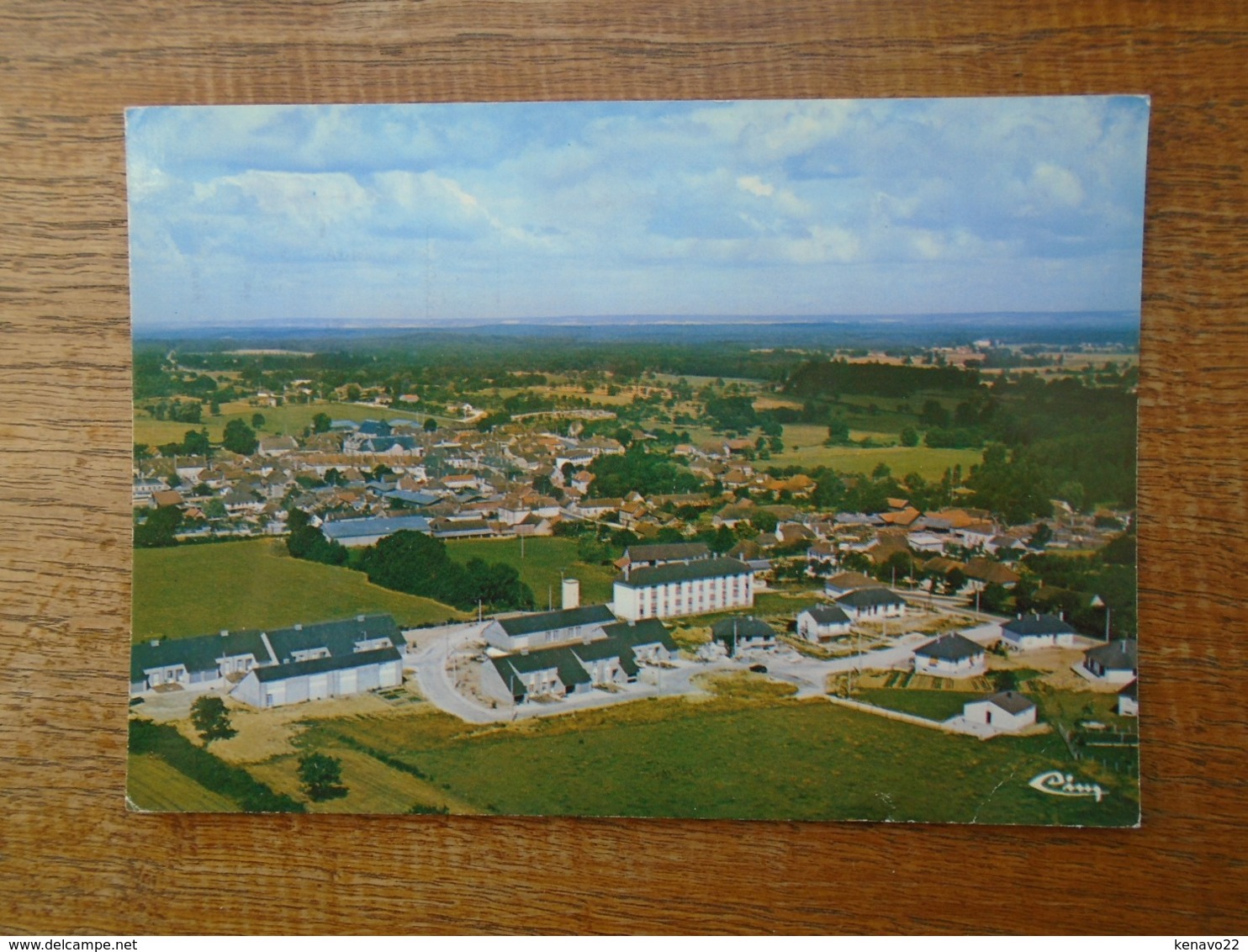 Chaource , Vue Générale Aérienne - Chaource