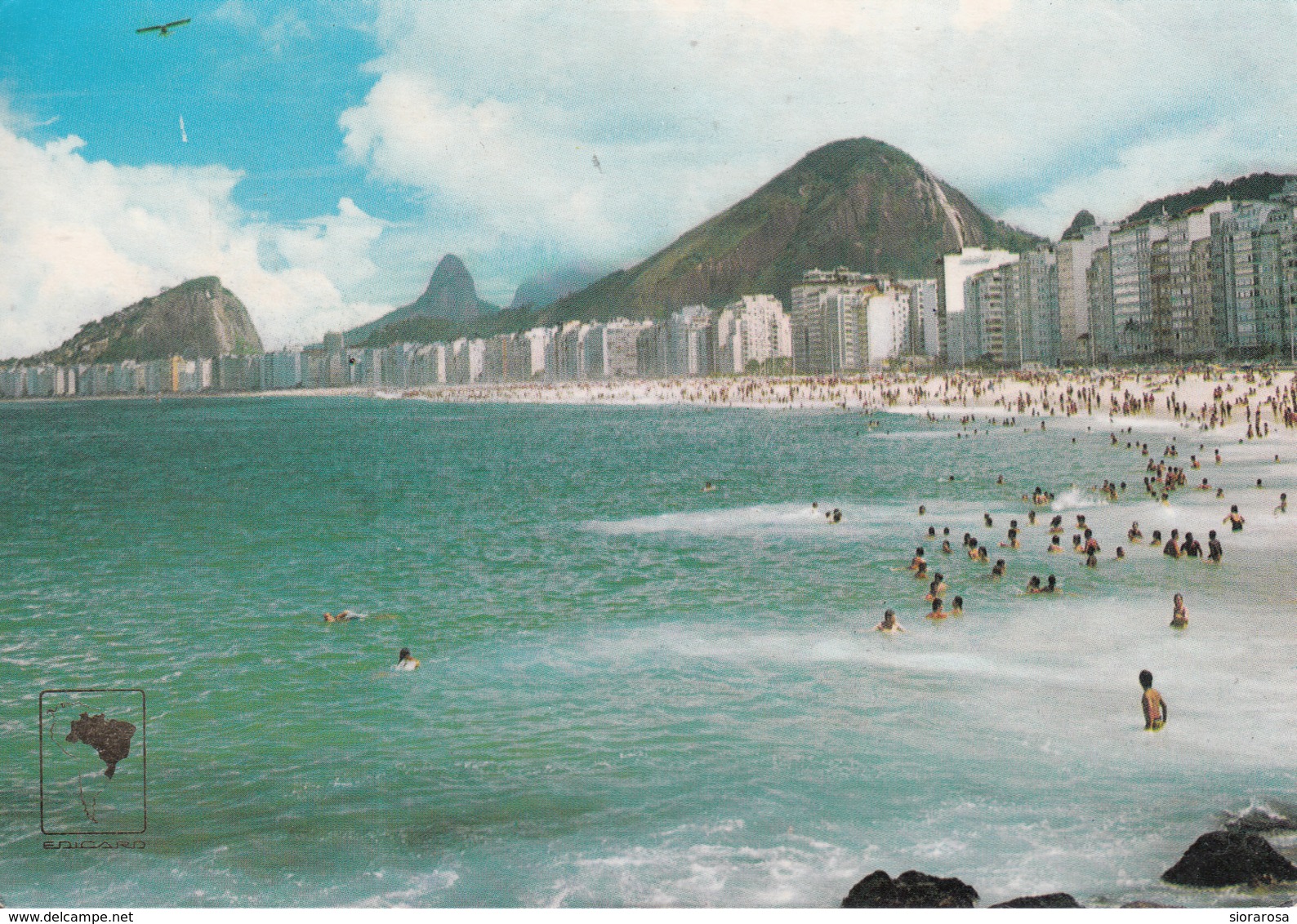 Brasile - Rio  De Janeiro - Praia De Copacabana - Copacabana