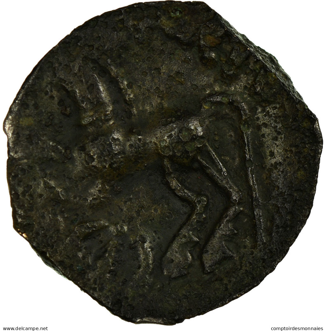 Monnaie, Other Ancient Coins, Bronze Æ, 50-40 BC, TB+, Bronze, Delestrée:508 - Gauloises