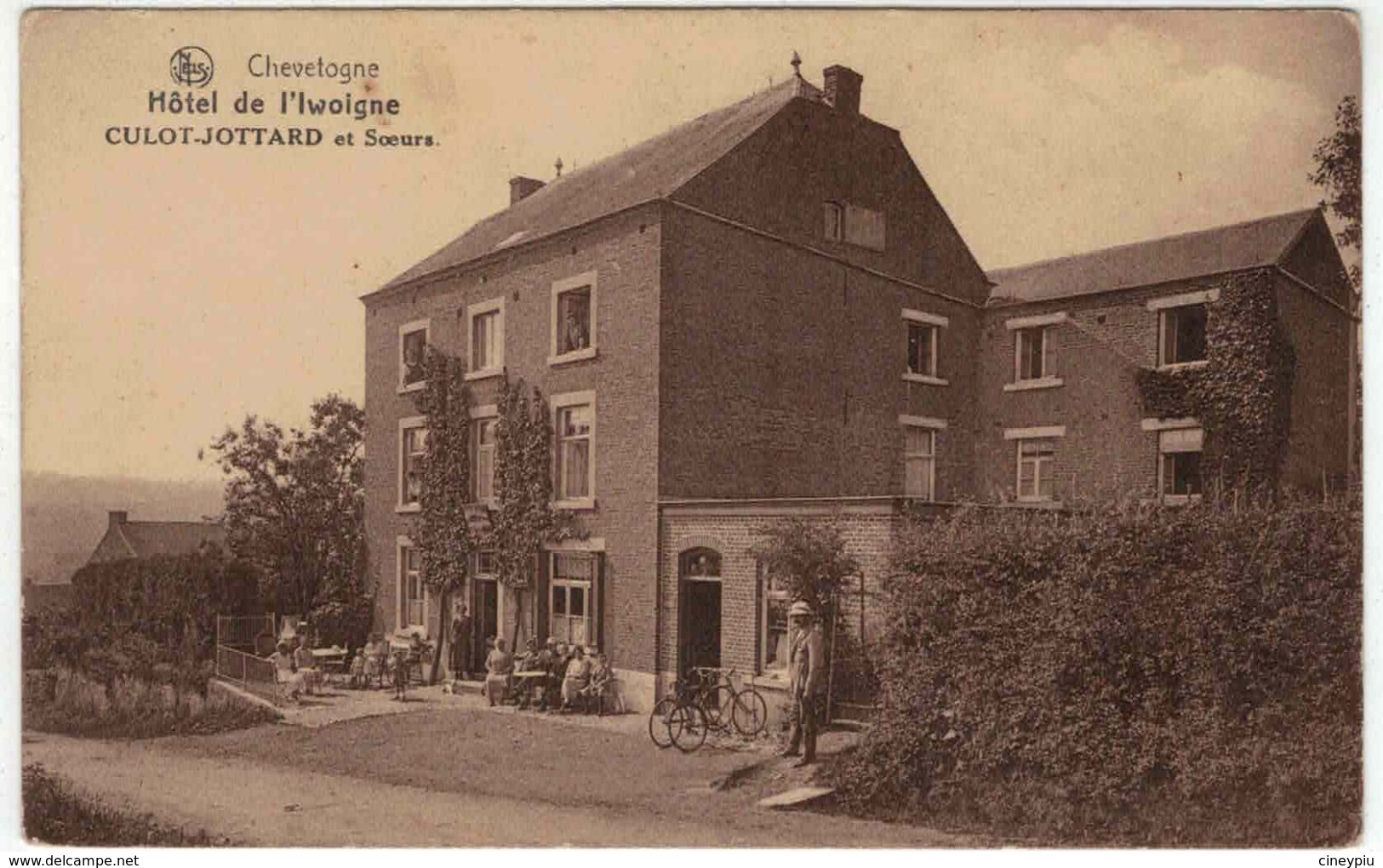 Ciney - Chevetogne - L'Hôtel De L'Iwoigne - Culot Jottard Et Soeurs - Nels - Ciney