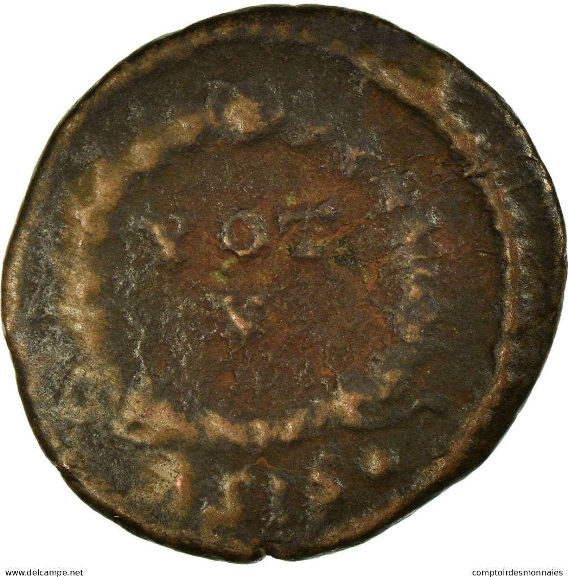 Monnaie, Arcadius, Nummus, Siscia, TB+, Cuivre, RIC:36 - La Fin De L'Empire (363-476)