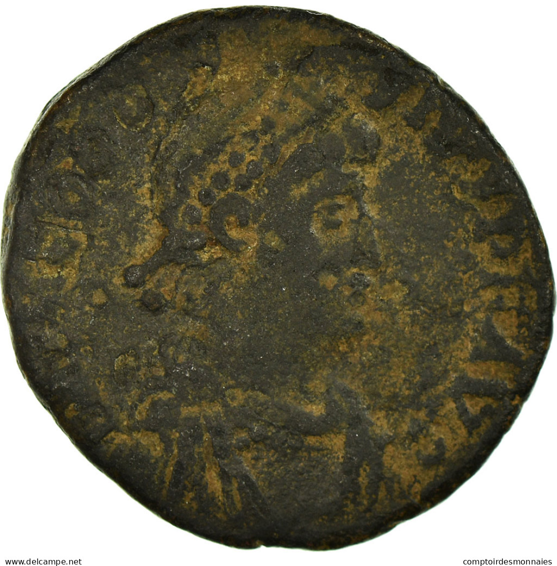 Monnaie, Theodosius I, Nummus, Antioche, B+, Cuivre, RIC:68 - La Fin De L'Empire (363-476)