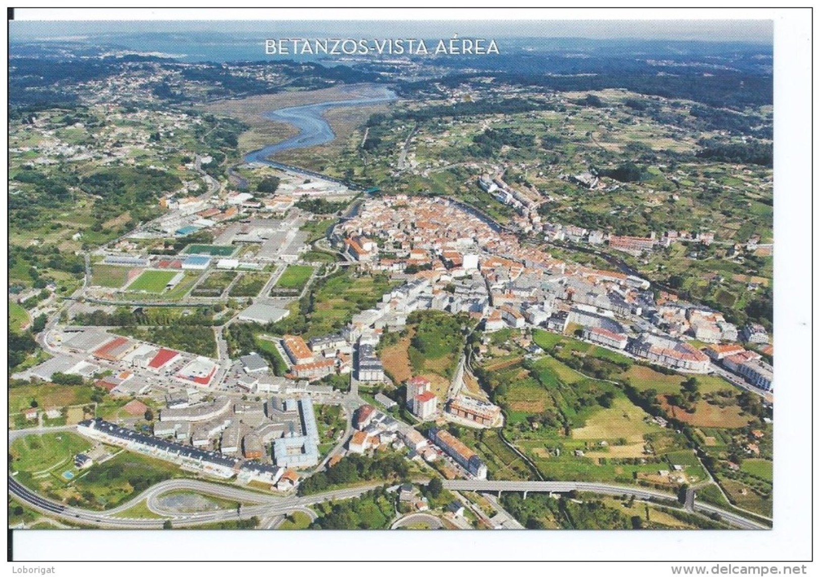 ESTADIO - STADIUM - STADE - STADIO - STADION .-  " GARCIA HERMANOS " .- BETANZOS.- ( ESPAÑA ) - Estadios