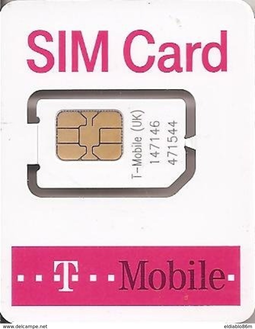 UNITED KINGDOM - GSM SIM CARD - T-MOBILE MINI - MINT - Altri & Non Classificati