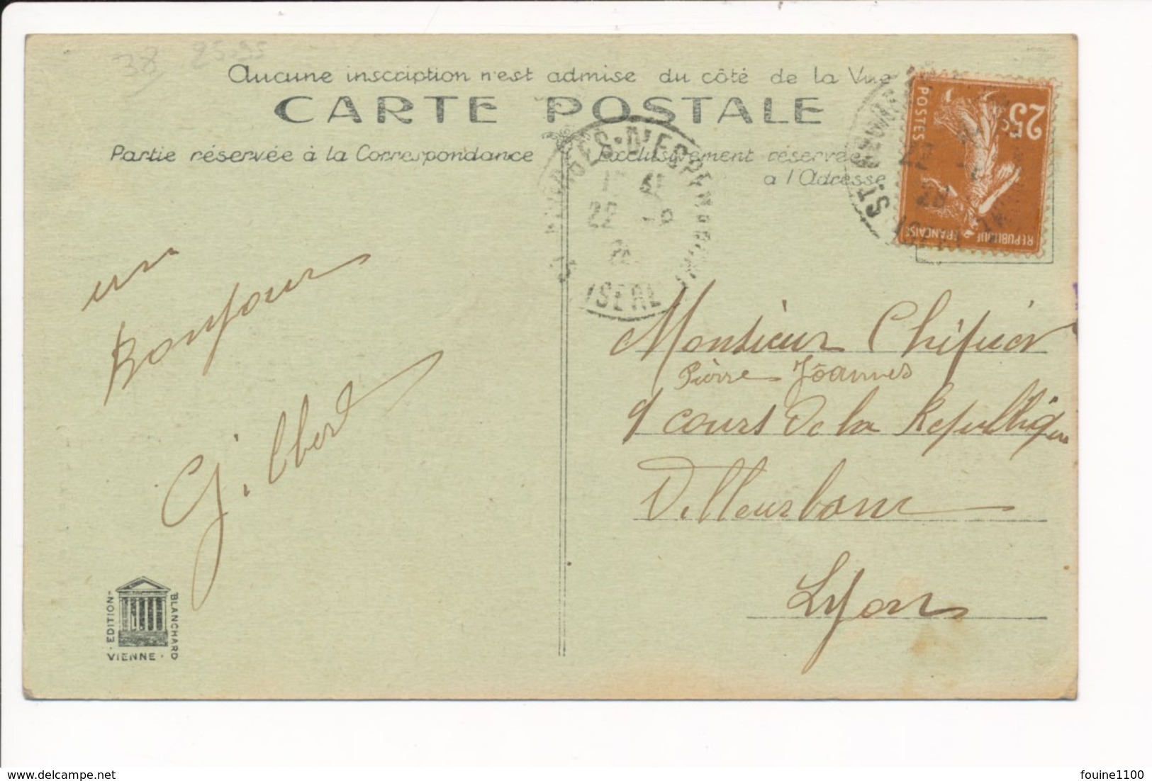 Carte De CHARANTONNAY  Café Mollard  ( Recto Verso ) - Autres & Non Classés