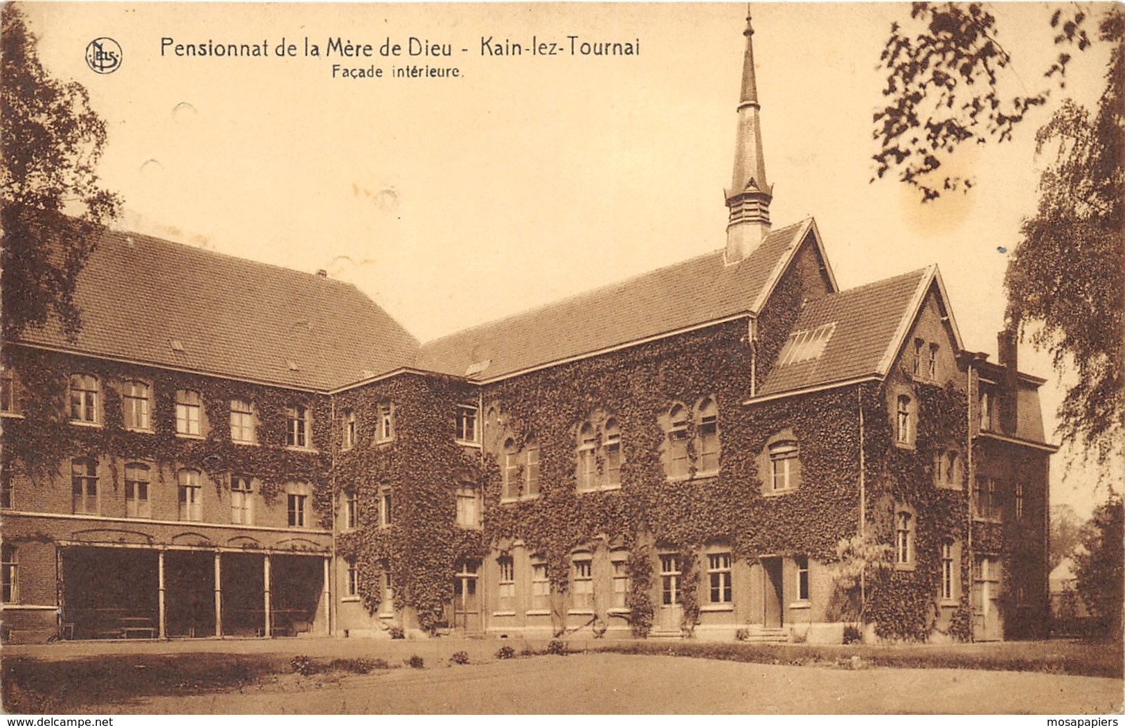 Kain-lez-Tournai - Pensionnat De La Mère De Dieu - Façade Intérieure - Doornik