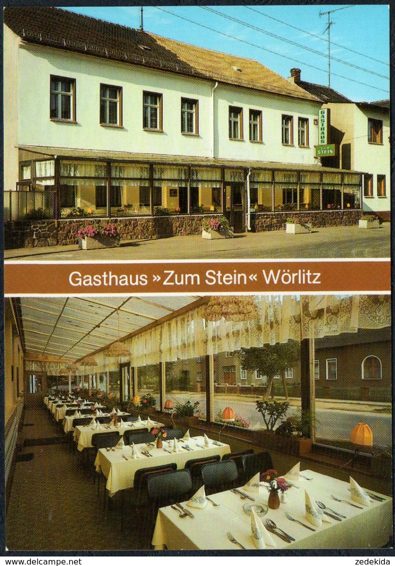 C8007 - TOP Wörlitz Gasthaus Gaststätte Zum Stern - Verlag Bild Und Heimat Reichenbach - Wörlitz