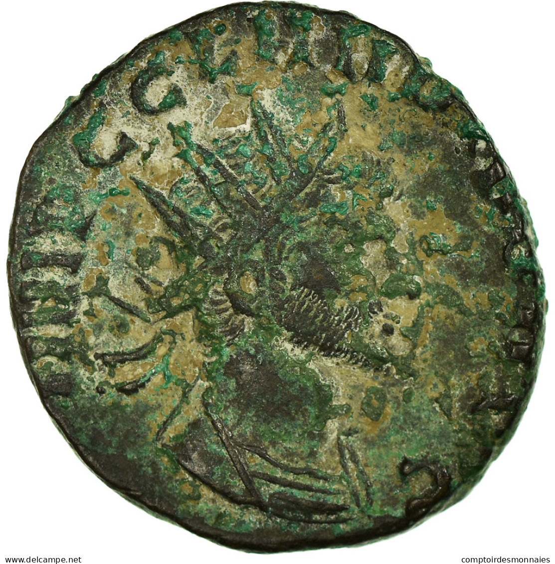 Monnaie, Claude II Le Gothique, Antoninien, 268-270, Rome, TTB, Billon, RIC:14 - L'Anarchie Militaire (235 à 284)