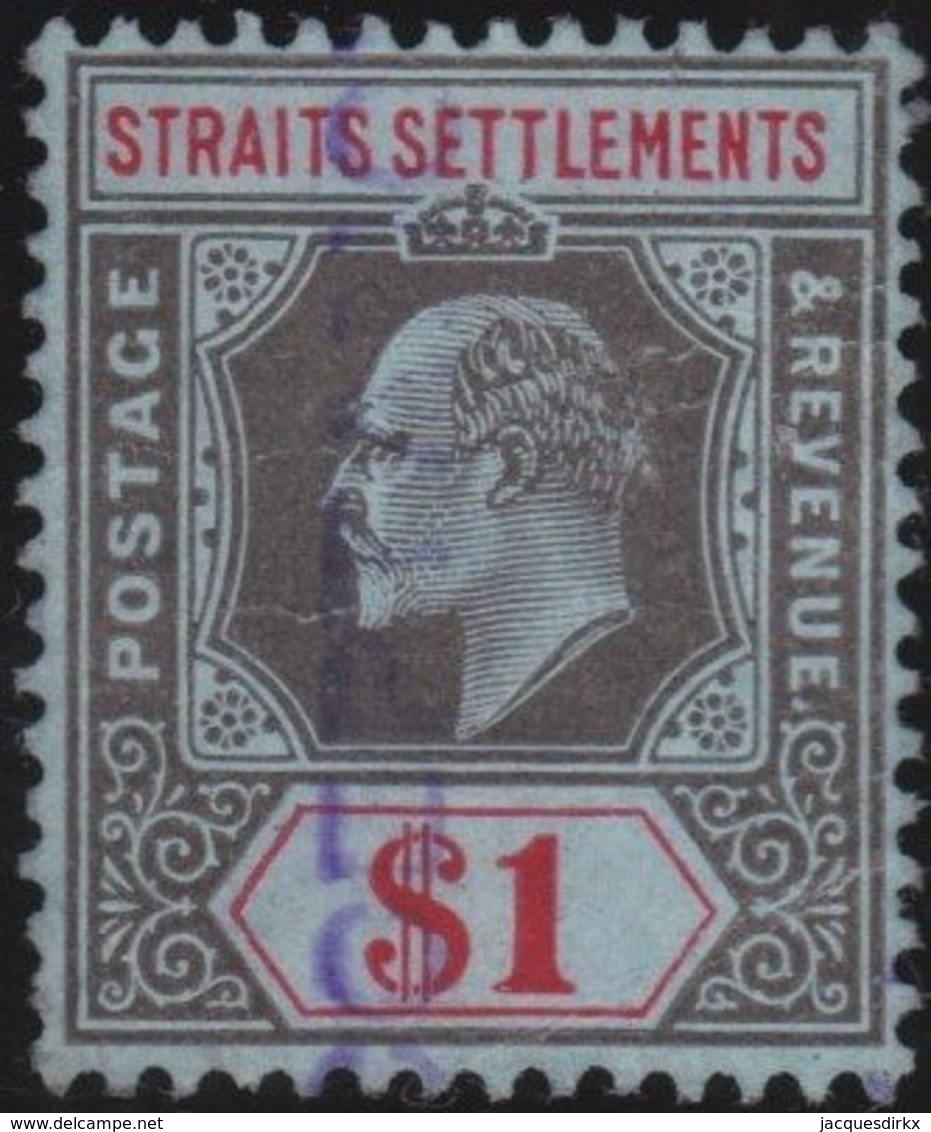 Straits Settlements   .   SG     .    210        .      O         .     Cancelled      .   /    .  Gebruikt - Straits Settlements