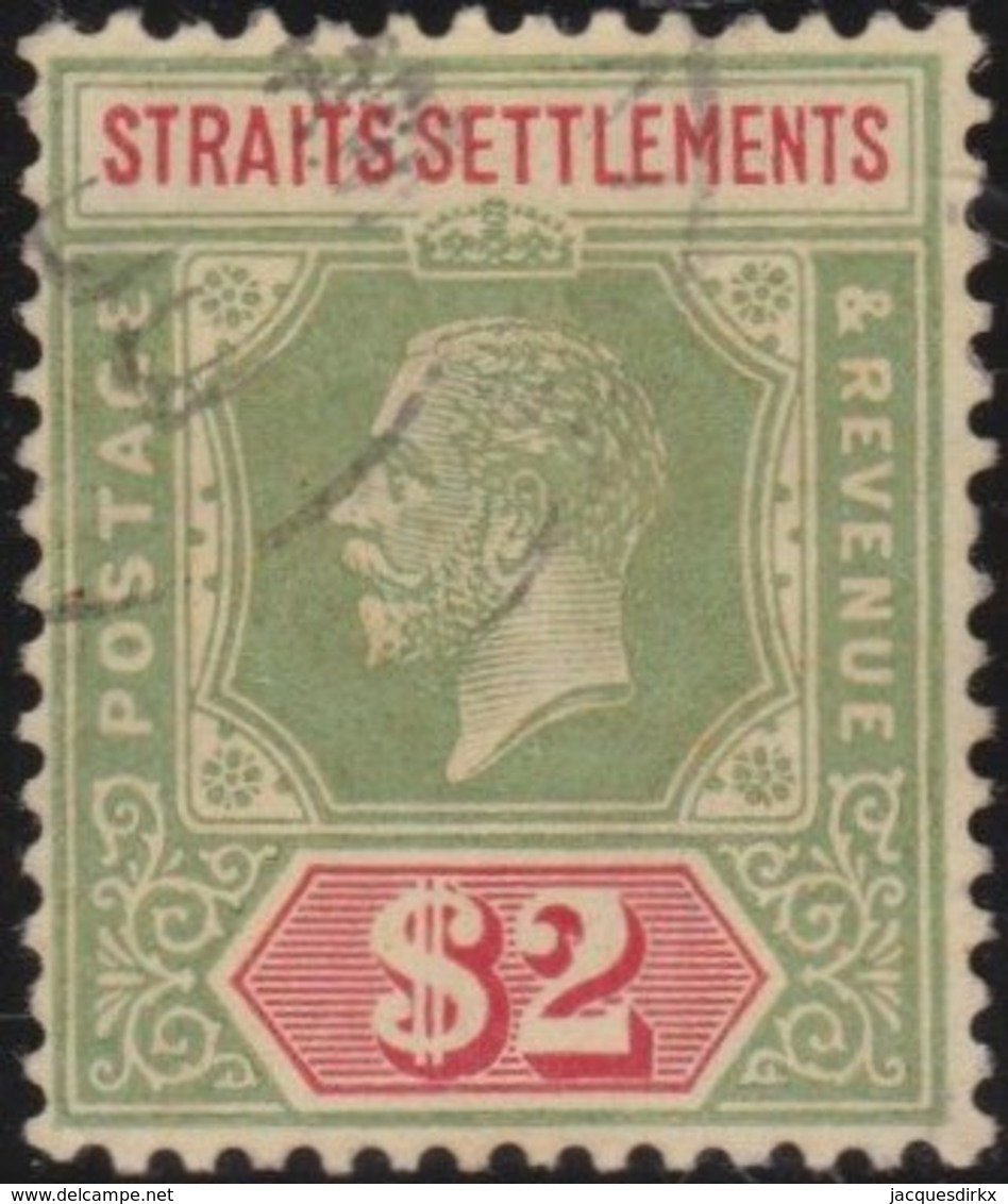 Straits Settlements   .   SG     .    211  (2 Scans)       .      O         .     Cancelled      .   /    .  Gebruikt - Straits Settlements