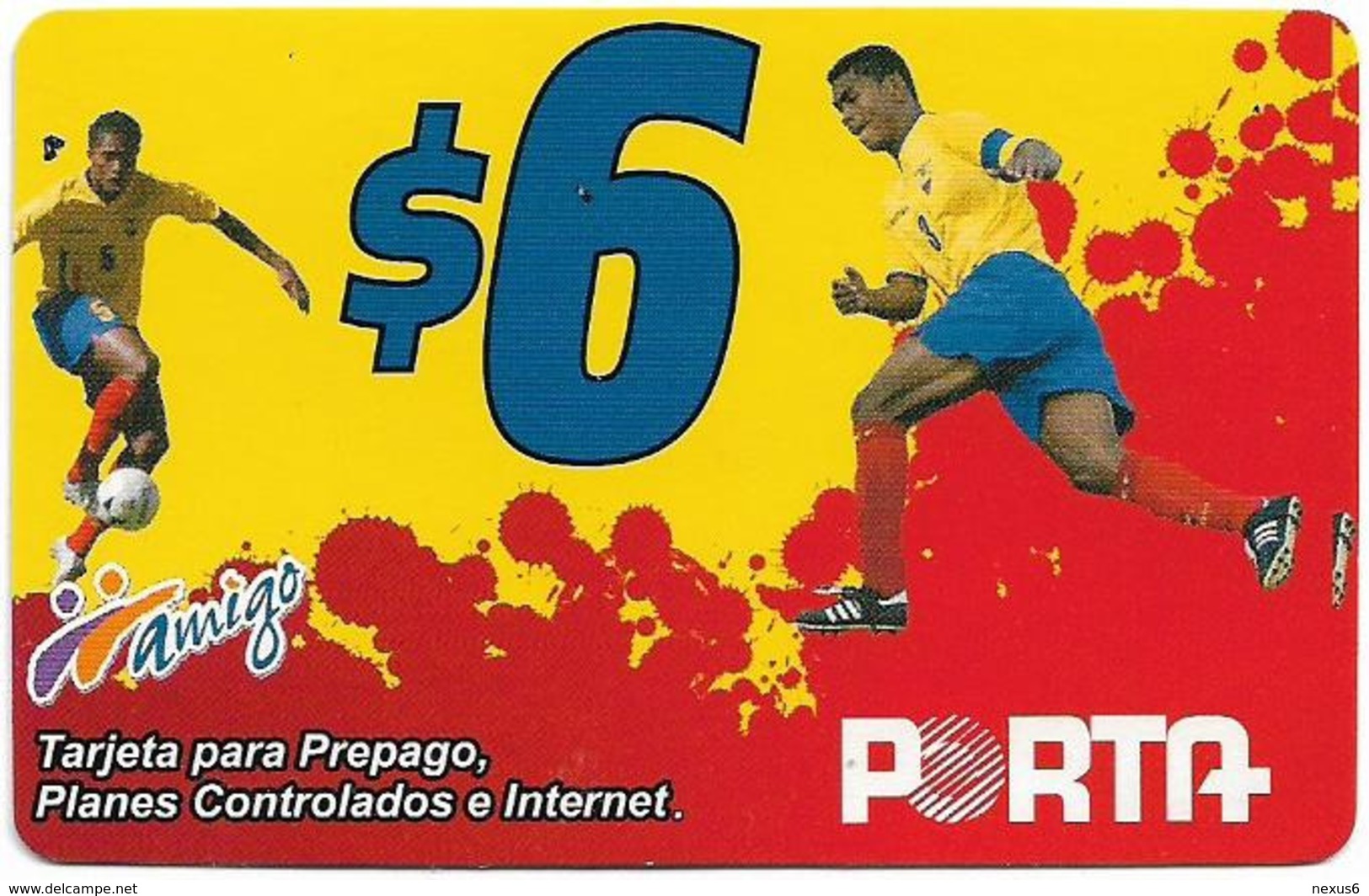 Ecuador - Porta - Jugador, Prepaid 6$, Used - Ecuador