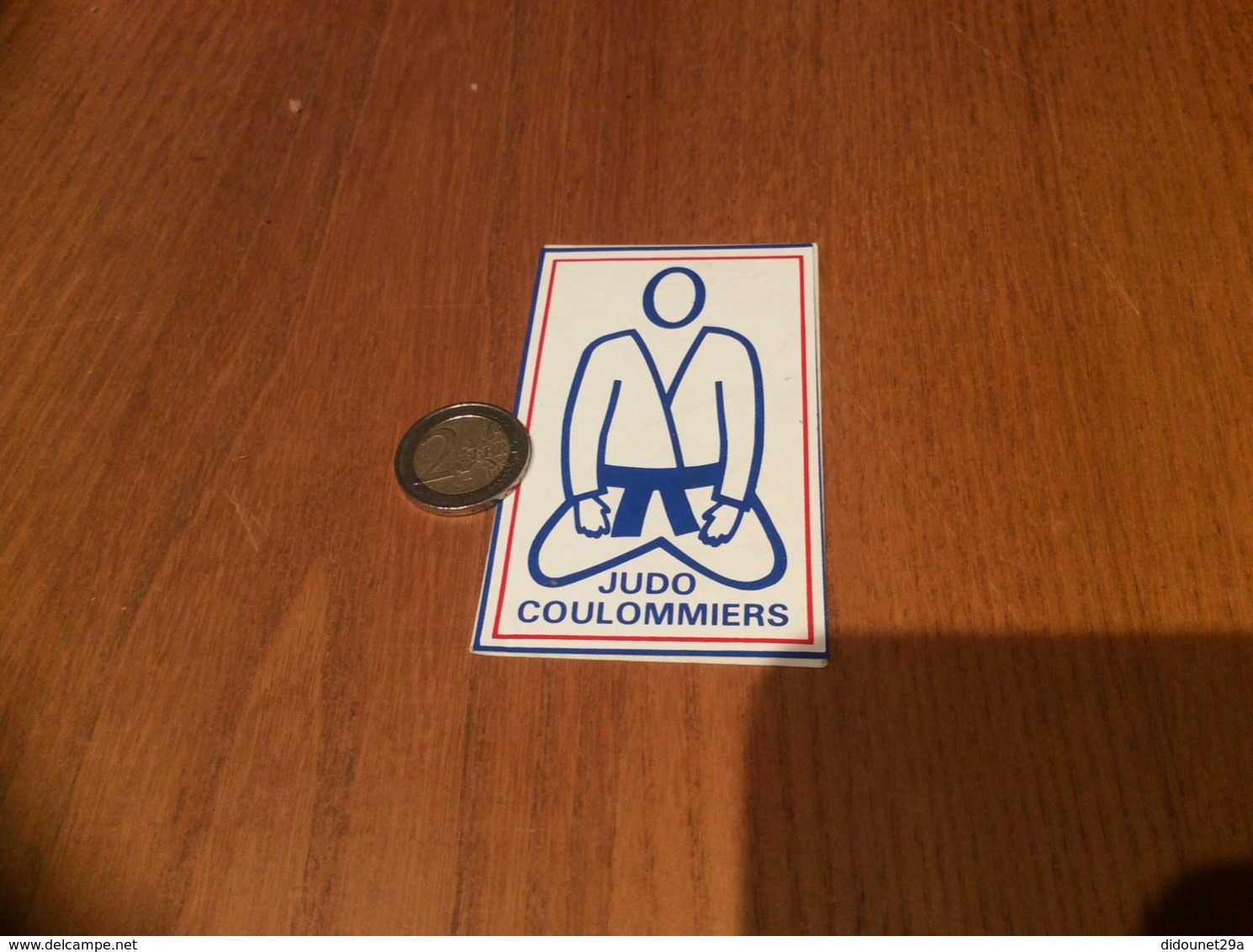 AUTOCOLLANT, Sticker «JUDO COULOMMIERS (77) » - Autocollants