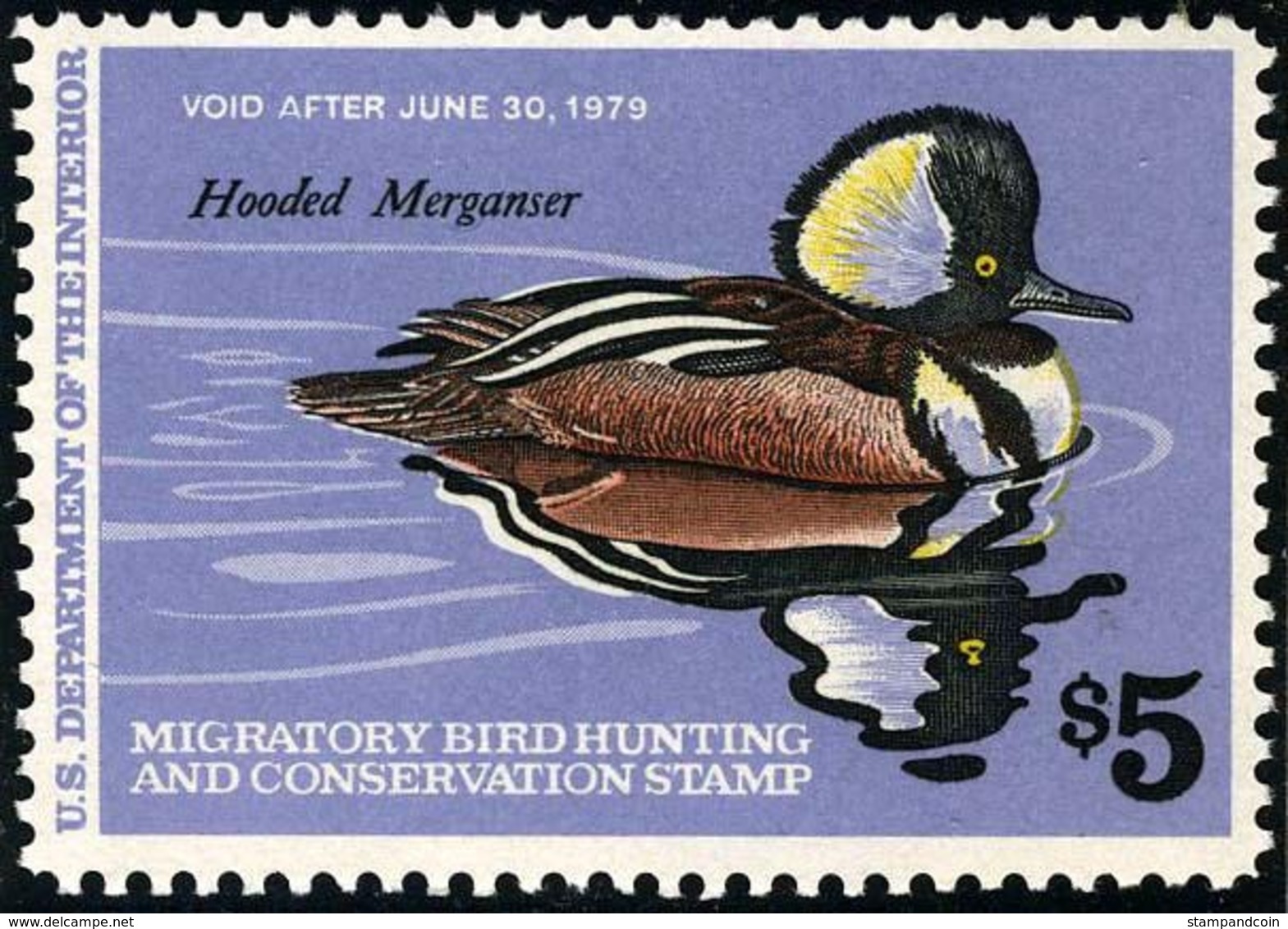 US RW45  VF  Mint NH   Stamp From 1978 - Duck Stamps