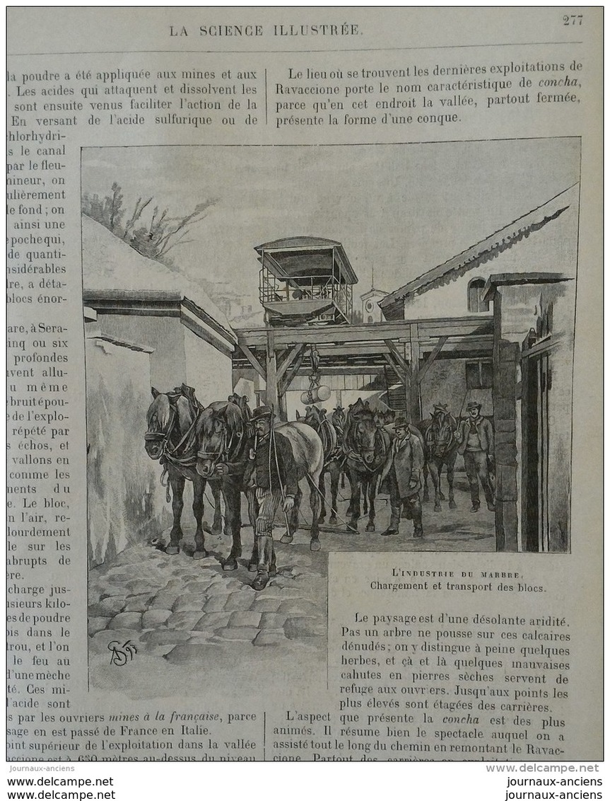 1898 LA MIRE MÉRIDIENNE DE MONTMARTRE - INDUSTRIE DU MARBRE - EXPLOITATION DU LAIT EN HOLLANDE - DISTRIBUTEUR DE TICKETS - 1850 - 1899