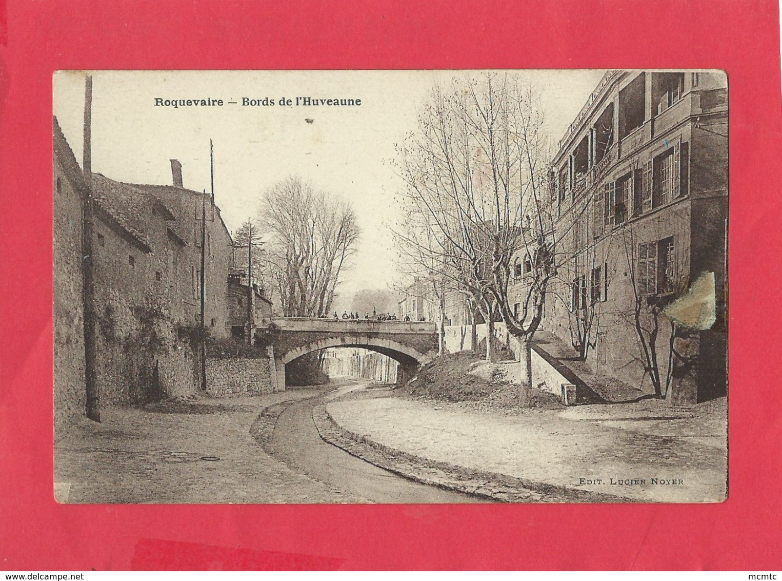 CPA  -  Roquevaire - Bords De L'Huveaune - Roquevaire