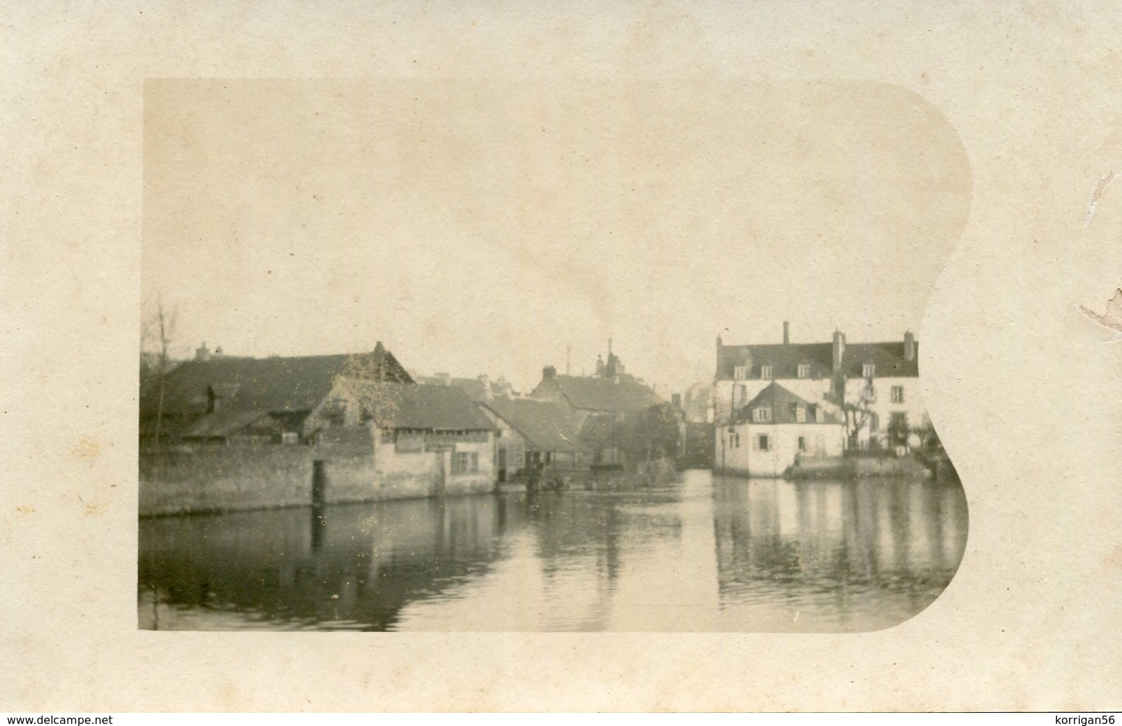 PONTIVY **** VUE SUR LE CANAL  **** CARTE PHOTO **** - Pontivy