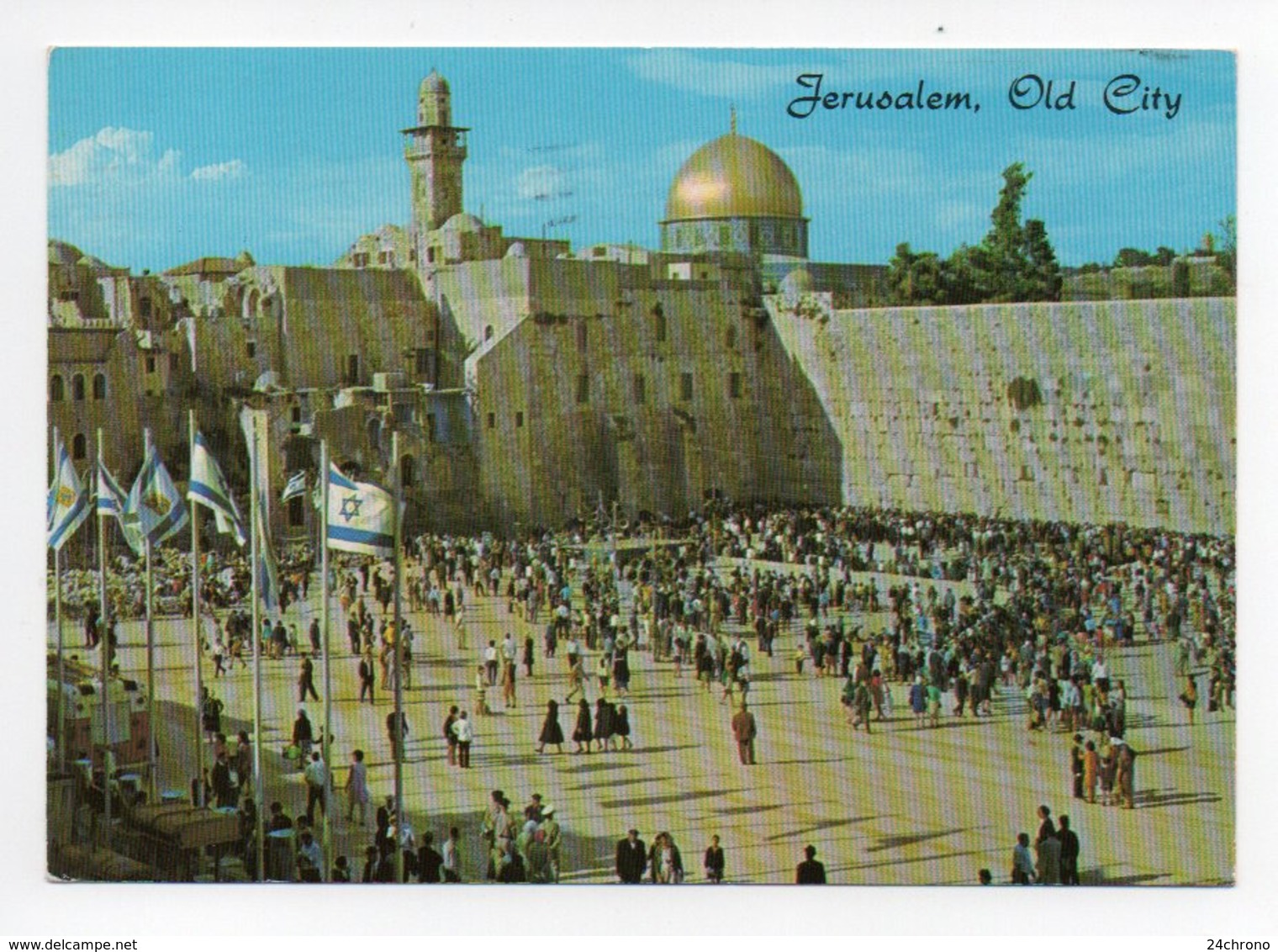 Israel: Jerusalem, Old City, The Western Wall (19-1833) - Israel
