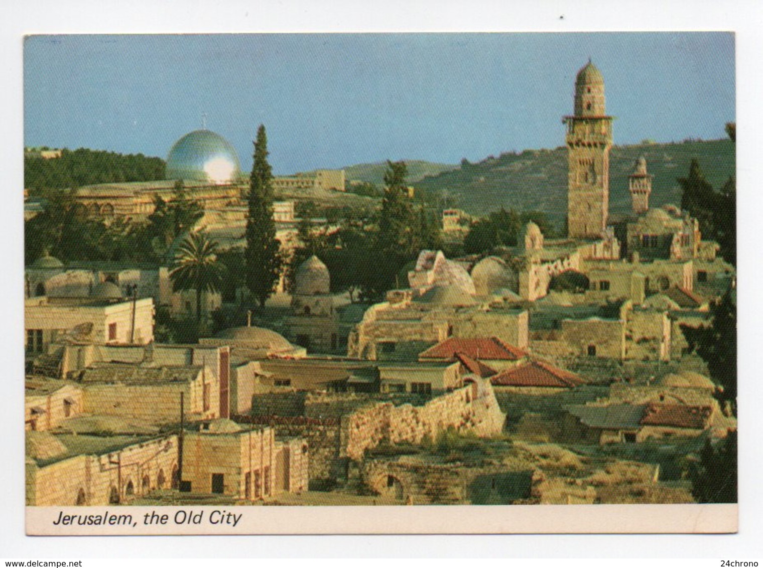 Israel: Jerusalem, The Old City, Partial View (19-1835) - Israel