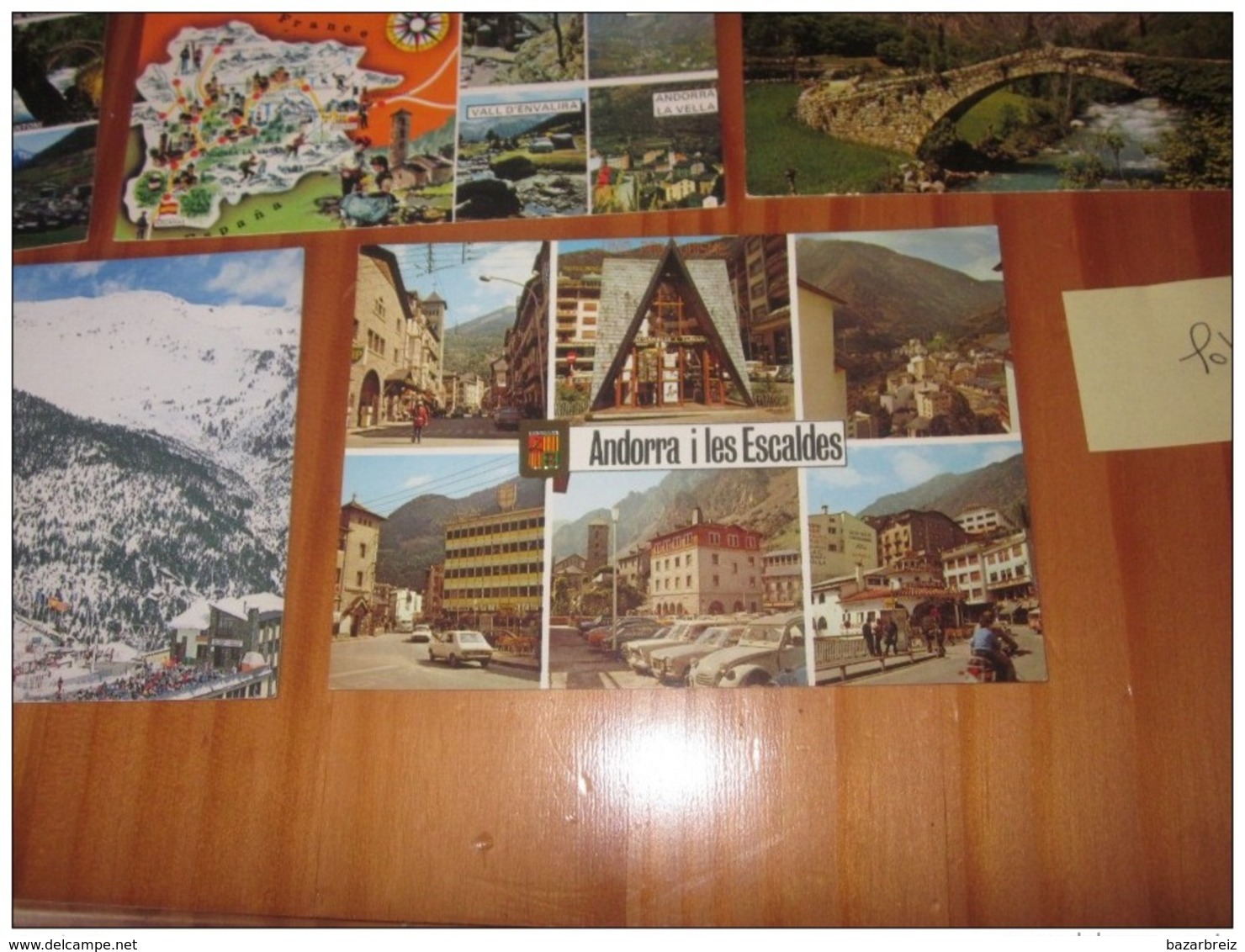 --- Ensemble De 11 Cartes Postales Andorre Andorra Lot 4  (   Mot Clés Multivues   Montagne Maison Riviére  Rue - Andorre