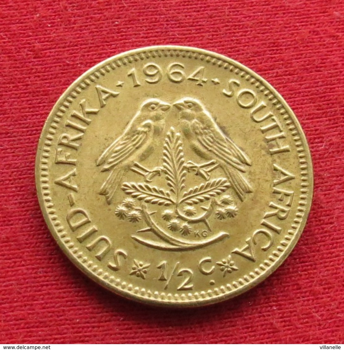 South Africa 1/2 Half Cent 1964 KM# 56  Africa Do Sul RSA Afrique Do Sud Afrika - South Africa