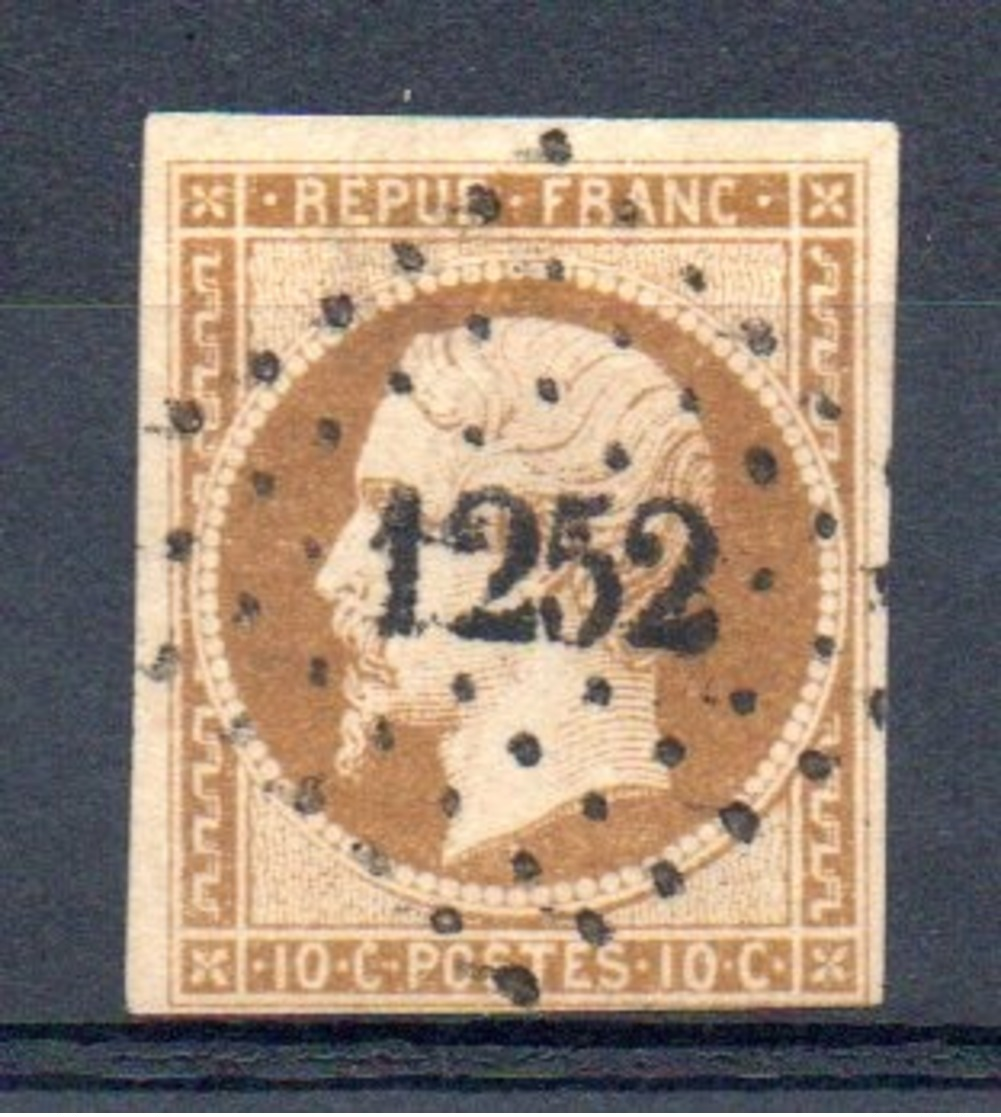 SUPERBE - YT N° 9a - Cote: 950,00 € - 1852 Louis-Napoléon