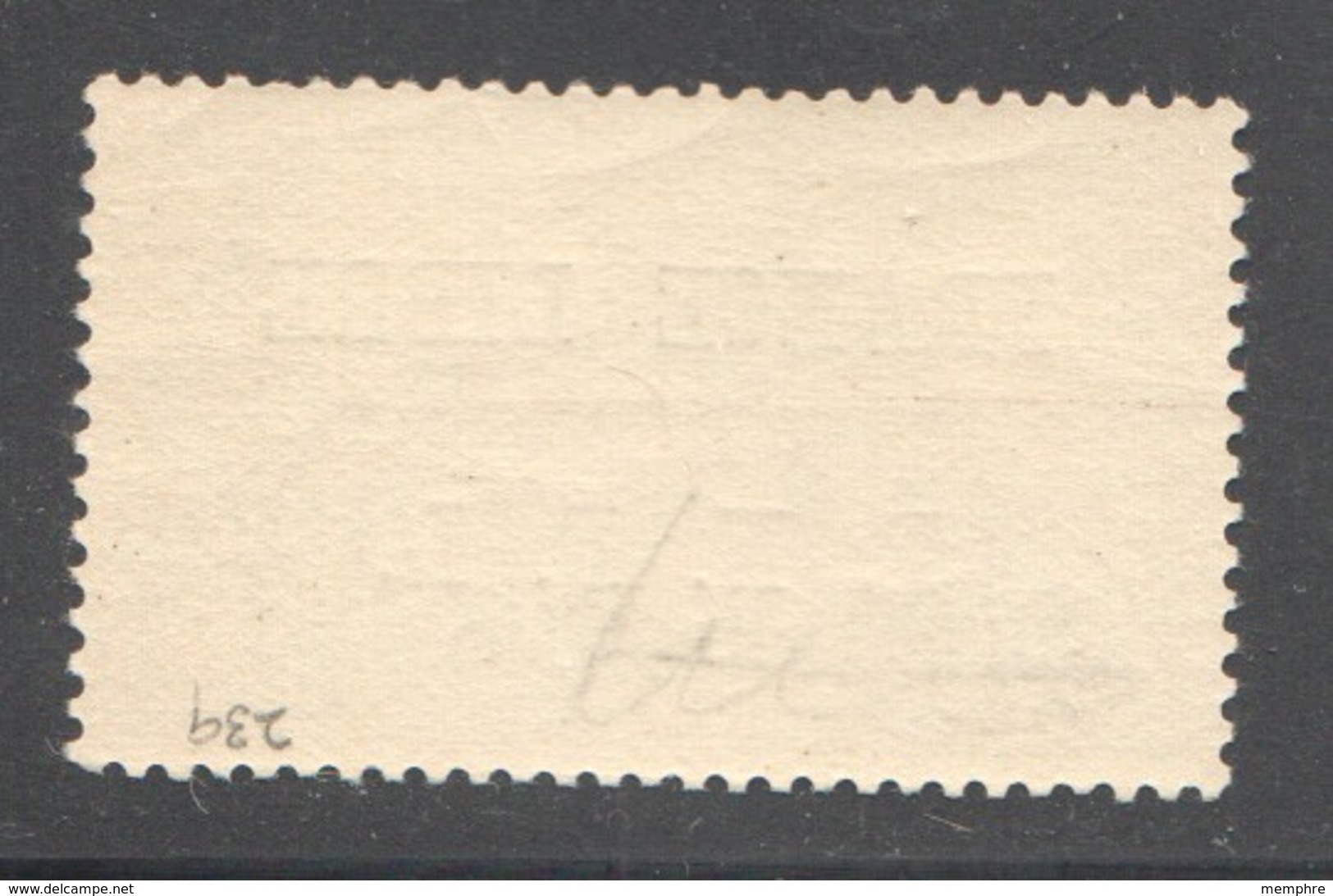 Phare De La Tortue 1 Fr Surchargé «France Libre» ** Signé - Unused Stamps