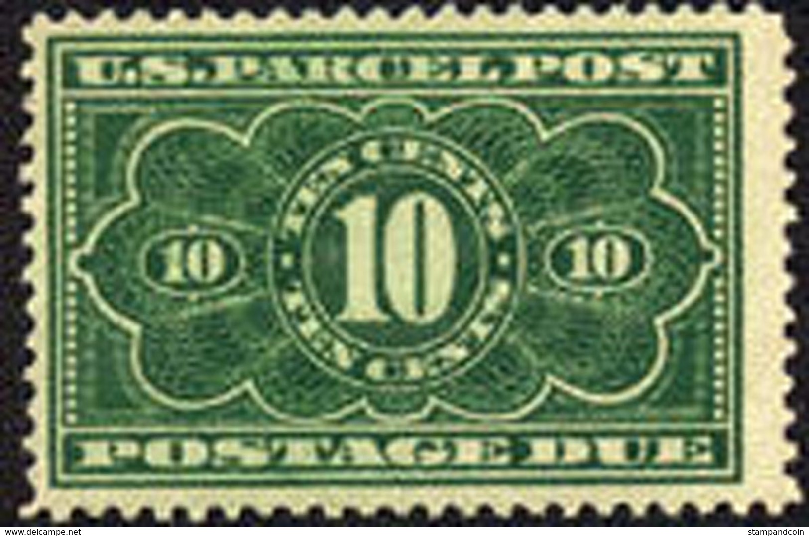 US JQ4   Mint NH Parcel Post Postage Due From 1913 - Parcel Post & Special Handling