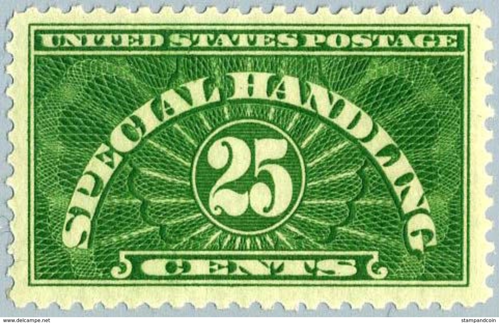 US  QE4a  XF  Mint O.g. Special Handling 1928 - Colis