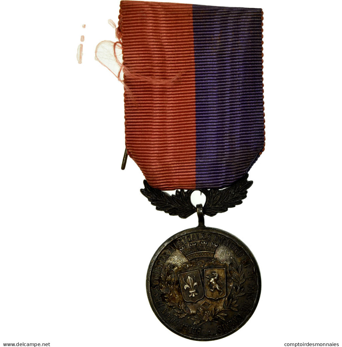 France, Fédération Des Sociétés Musicales Du Nord-Pas-De-Calais, Médaille - Other