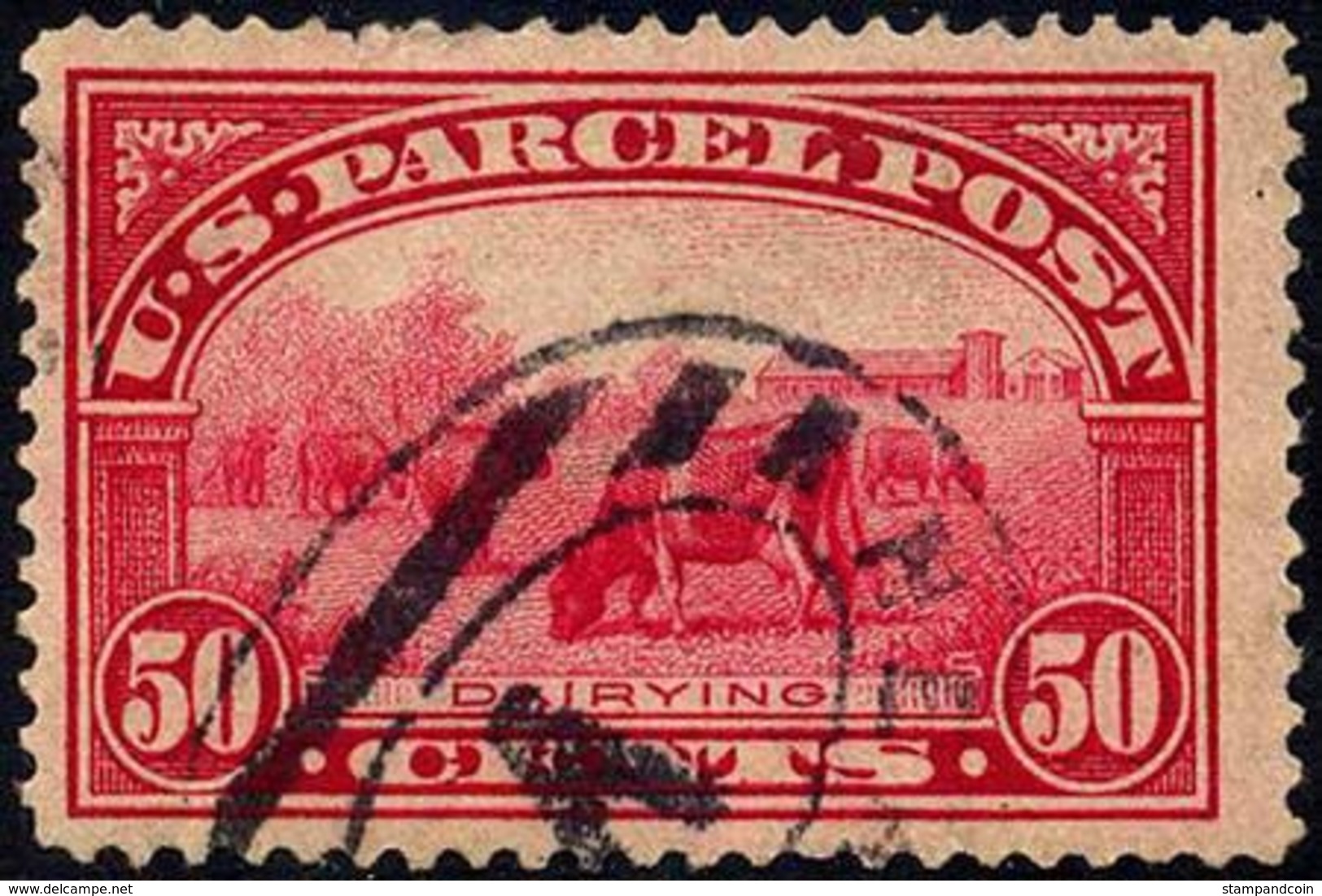 US  #Q10 VF USED  Parcel Post Of  1913 - Paketmarken