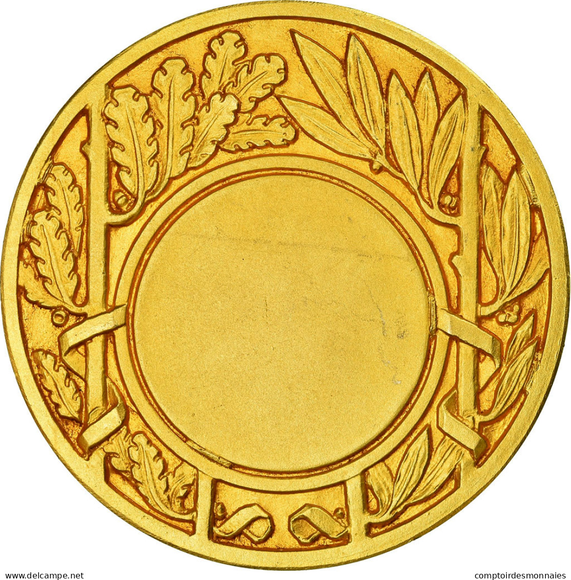 France, Médaille, Art Nouveau, Agriculture, Mattei, SPL, Gilt Bronze - Otros & Sin Clasificación