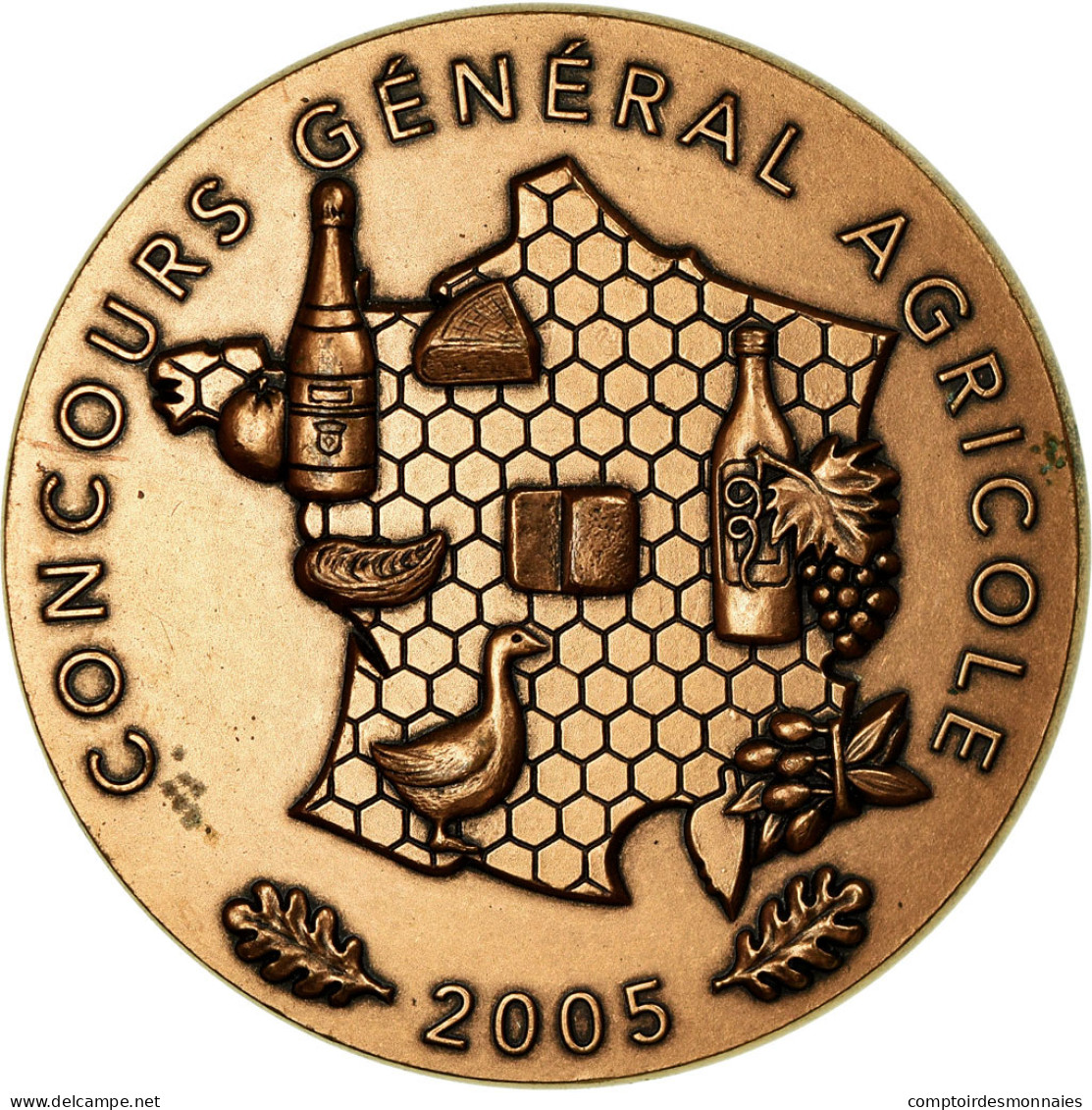 France, Médaille, Salon International De L'Agriculture De Paris, 2005, MDP - Autres & Non Classés