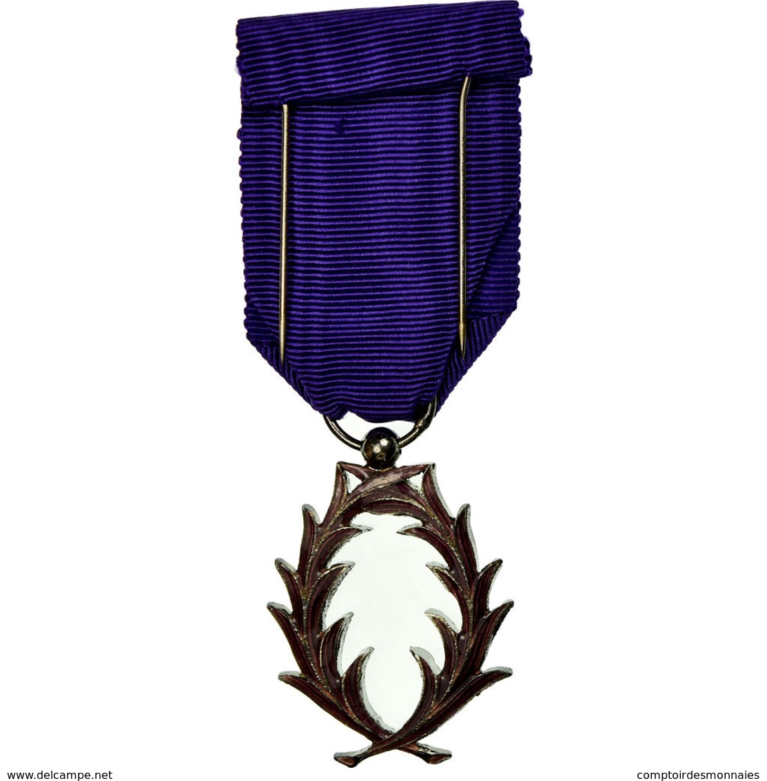 France, Ordre Des Palmes Académiques, Médaille, Non Circulé, Silvered Bronze - Autres & Non Classés