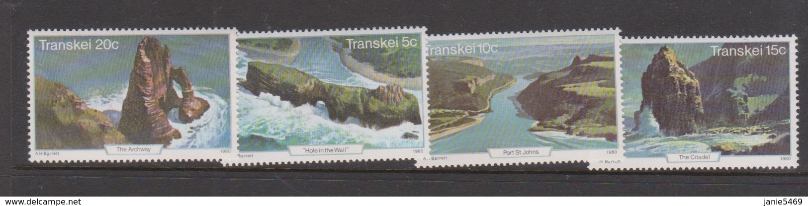South Africa-Transkei SG 79-82 1980 Tourism,Mint Never Hinged - Transkei