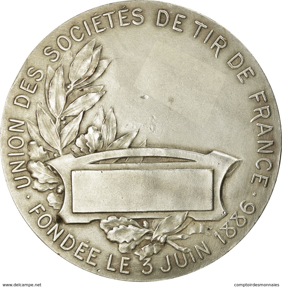 France, Médaille, 28ème Concours National De Tir, Tourcoing, 1925, SUP - Autres & Non Classés