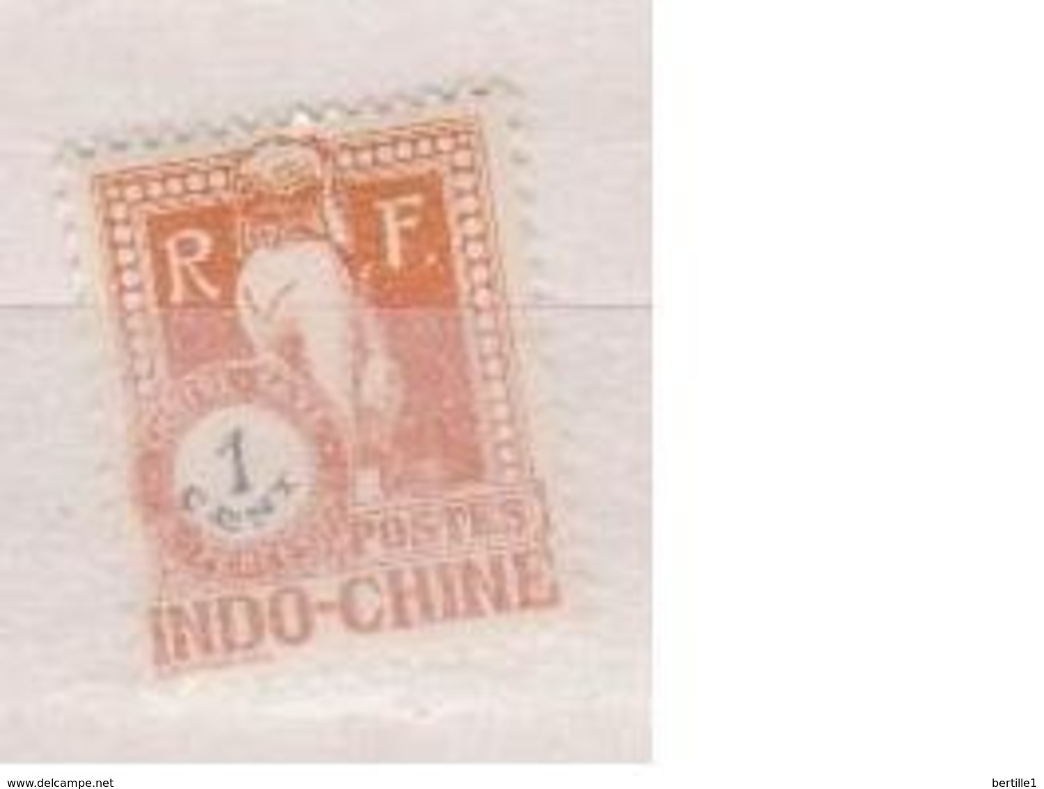 INDOCHINE         N° YVERT  :   TAXE 33      NEUF SANS GOMME        ( SG     01/35  ) - Postage Due