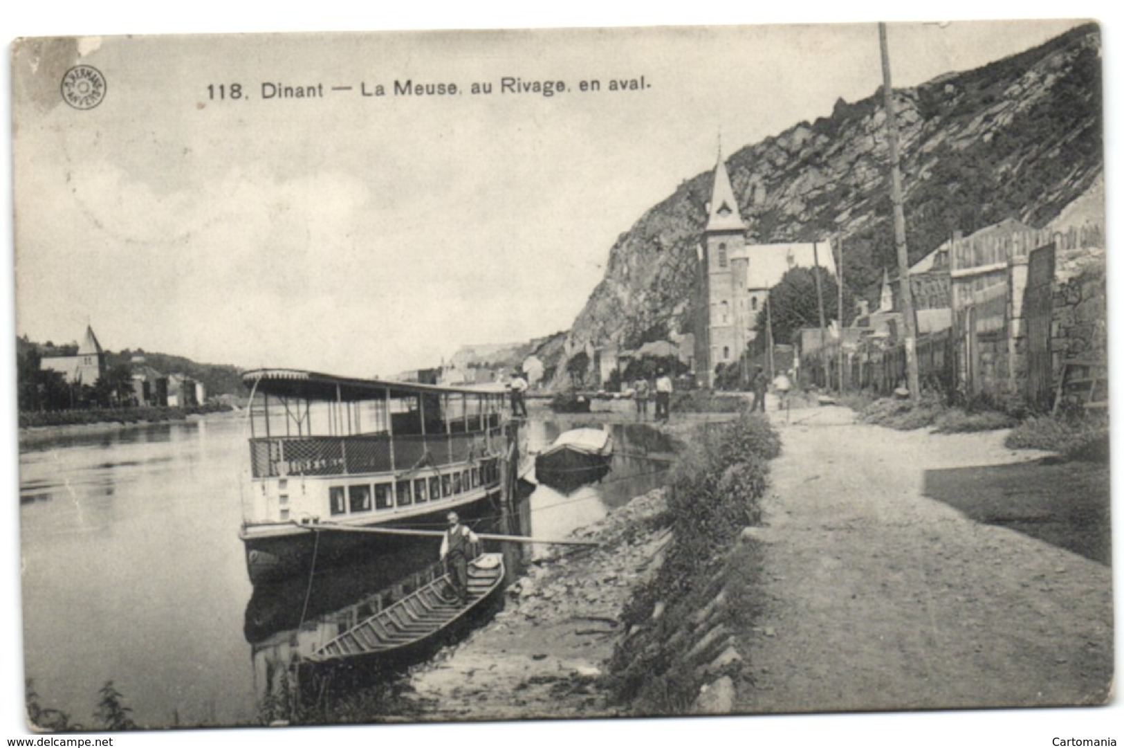 Dinant - La Meuse Au Rivage En Aval (G. Hermans 118) - Dinant