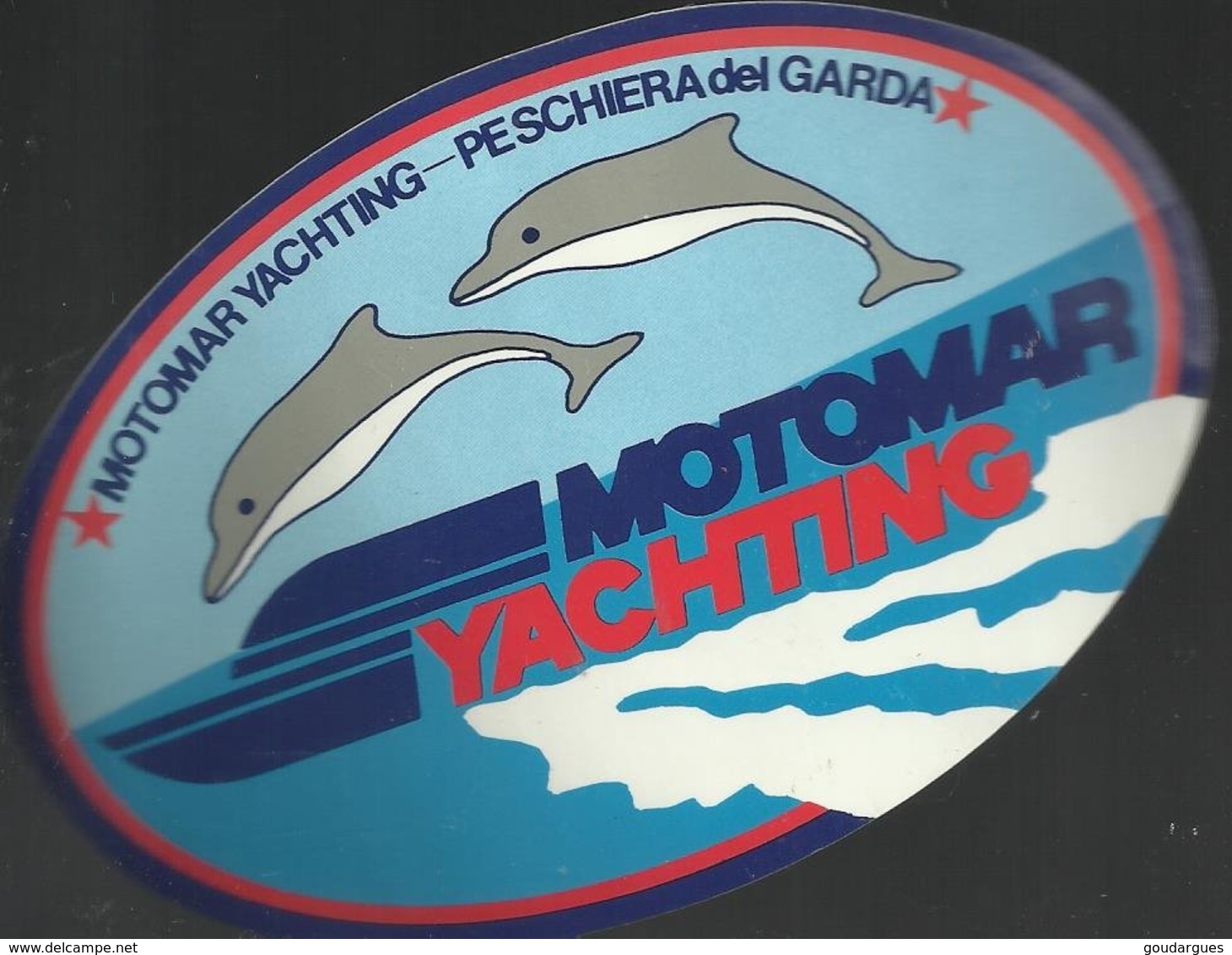 Autocollant - Motomar Yachting - Peschiera Del Garda - Italie Vénétie - Autocollants